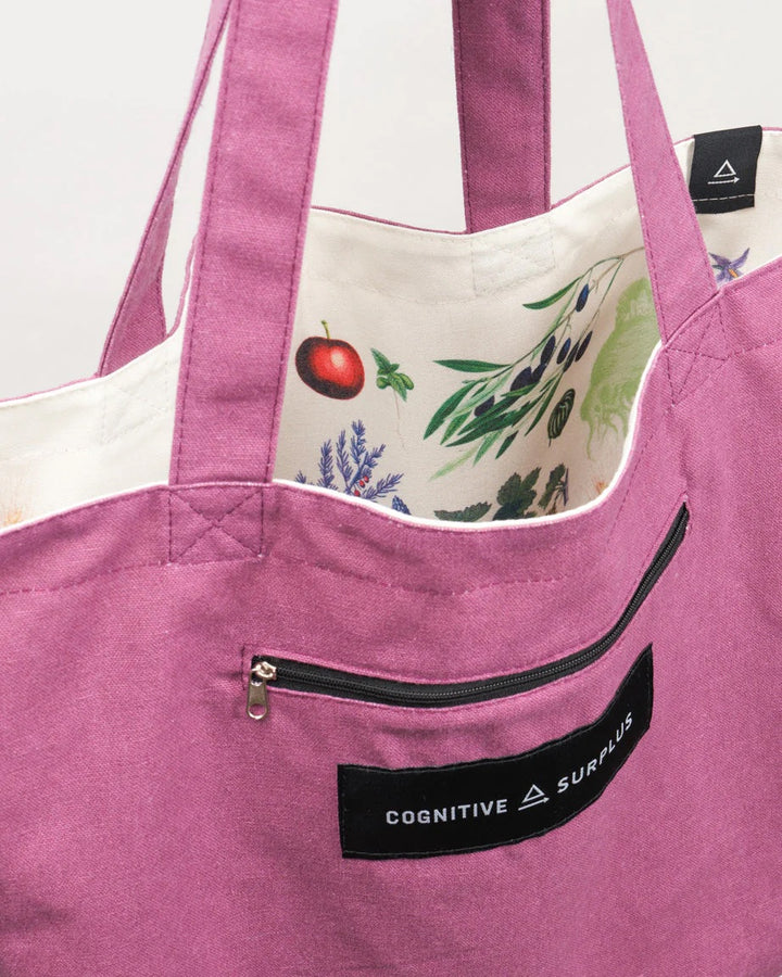 Fruit & Veggies Reversible Tote