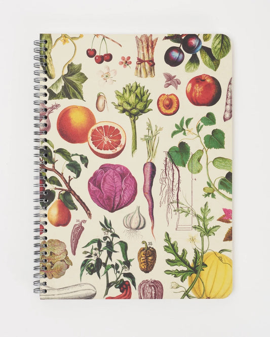 Fruits & Veggies - Helix Spiral Journal Medium