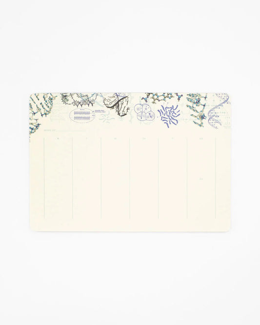 Genetics & DNA Weekly Desk Pad