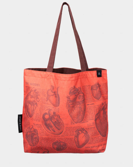 Anatomical Heart Reversible Tote