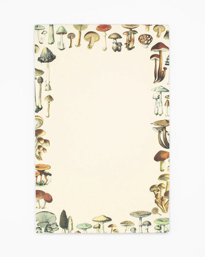 Woodland Mushrooms Notepad
