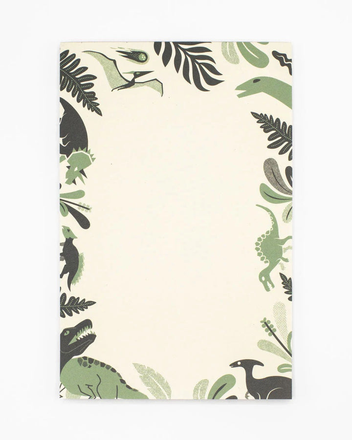 Retro Dinosaurs Notepad
