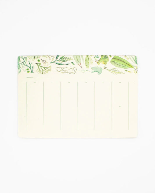 Seaweed Weekly Desk Pad