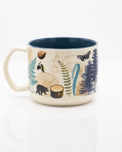 Woodland Forest Ceramic Mug
