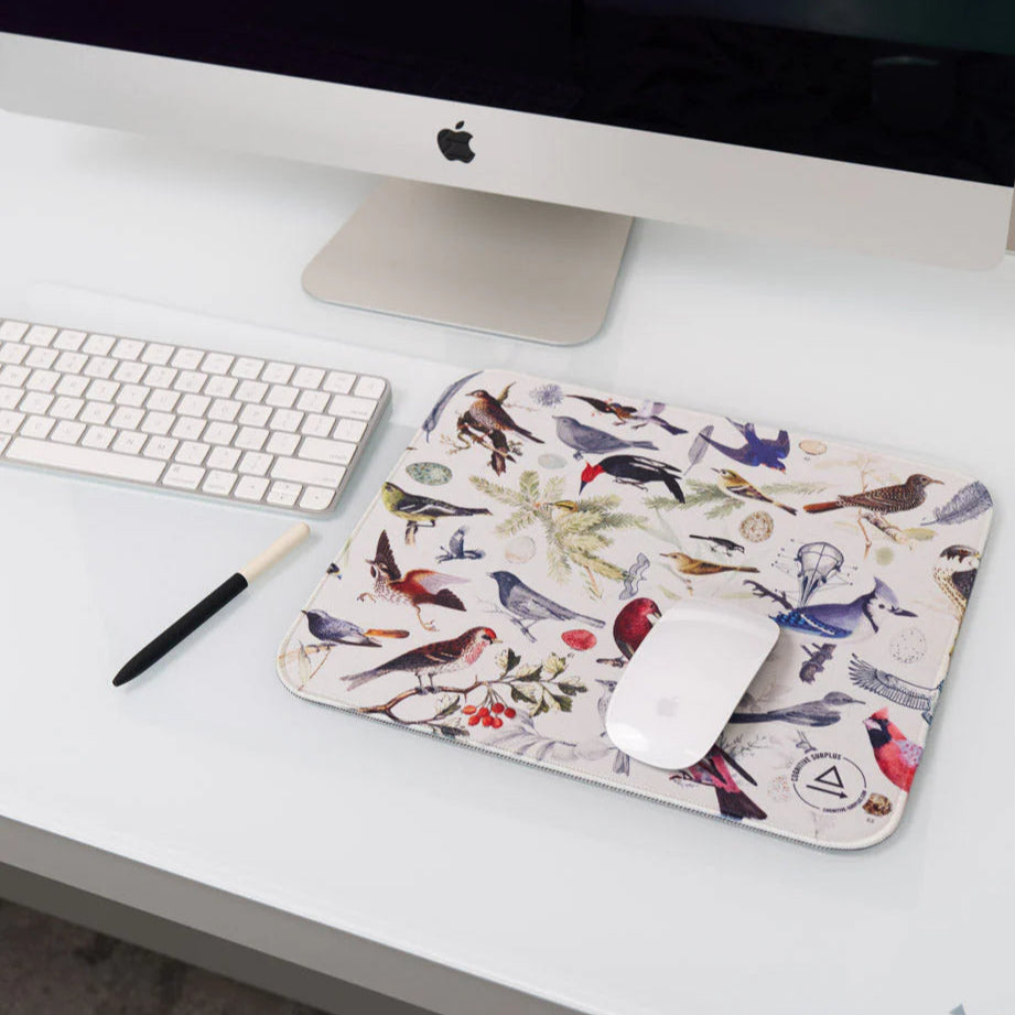 Cognitive Surplus - Birds & Feathers Ornithology  Mouse Pad