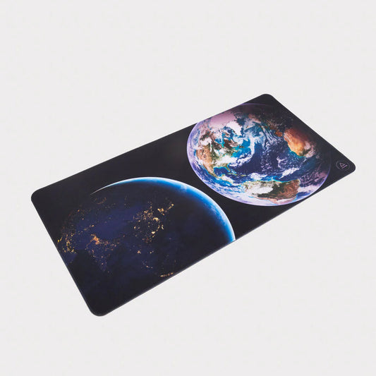Cognitive Surplus - Day & Night On Earth Desk Pad