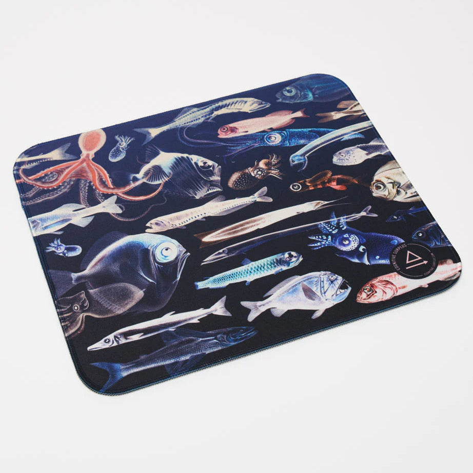 Cognitive Surplus - Deep Sea Mouse Pad from Of Aspen