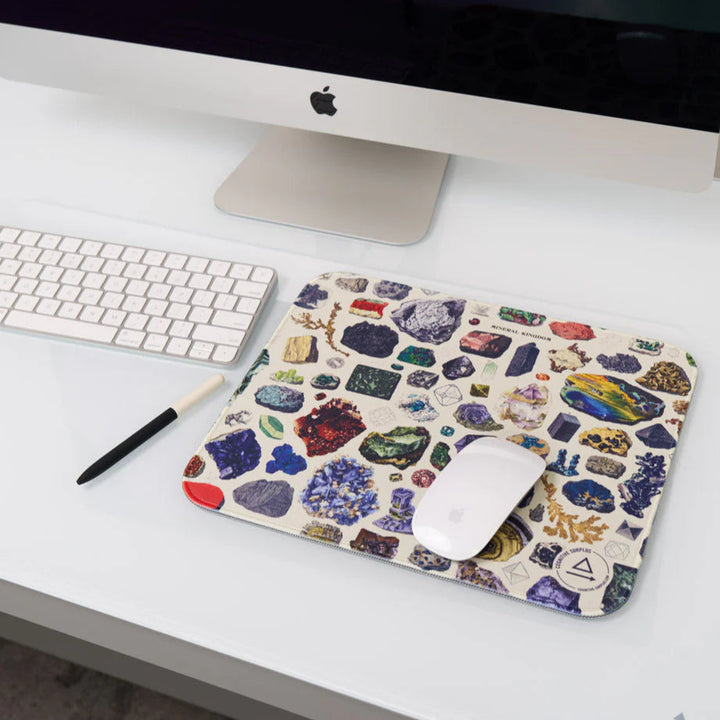 Cognitive Surplus - Gems & Minerals Mouse Pad @ OfAspen