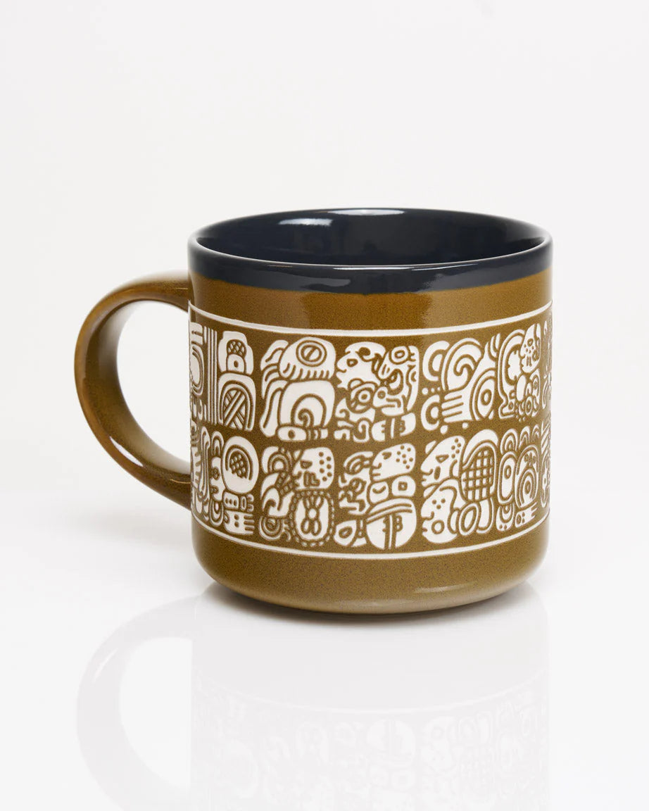 Cognitive Surplus Mayan Script Ceramic Mug