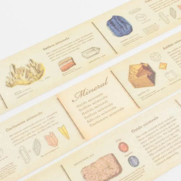MT Encyclopedia Wide Washi Tape - 9 Styles