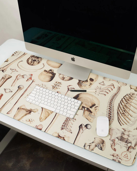 Skeleton Mouse/Desk Pad