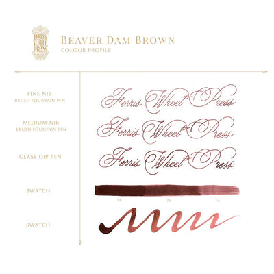 Beaver Dam Brown Ink - 38ml