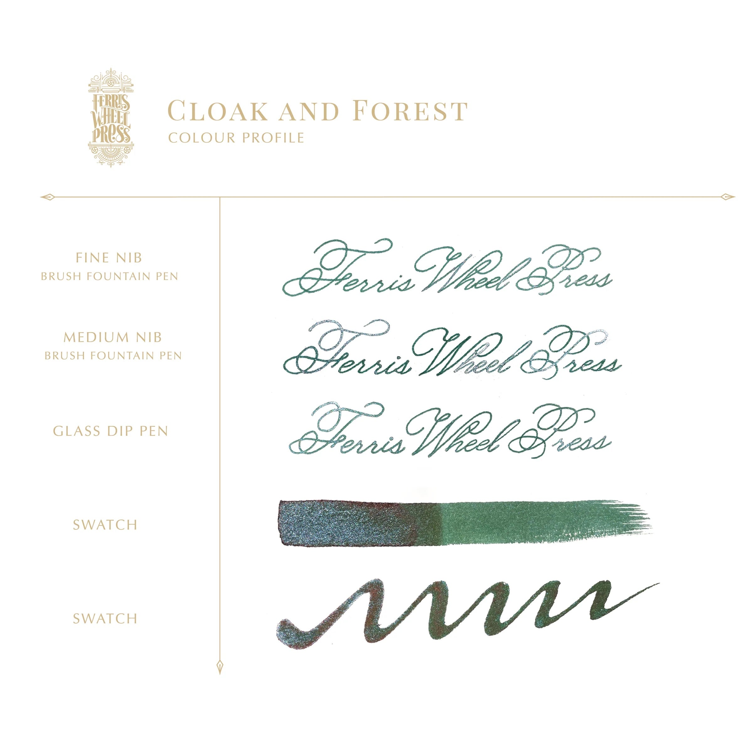 Cloak and Forest Ink - 20ml
