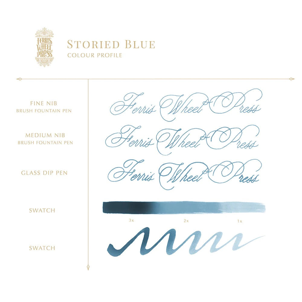 Storied Blue Ink - 38ml