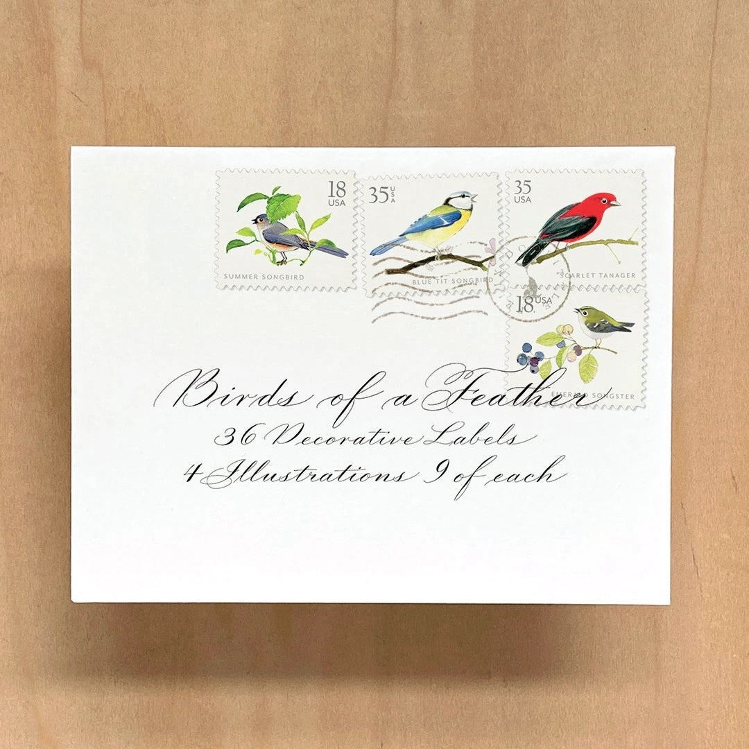 Birds of a Feather Stamp Sticker Sets