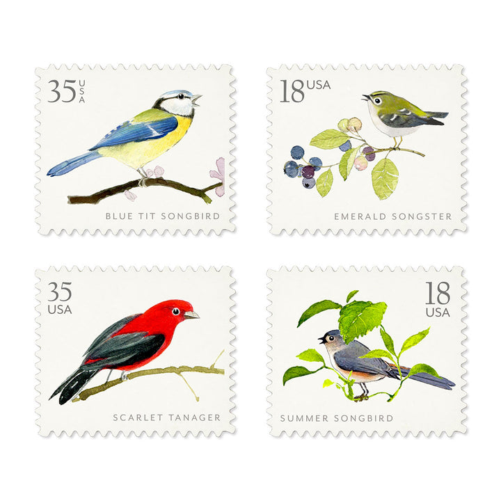 Birds of a Feather Stamp Sticker Sets