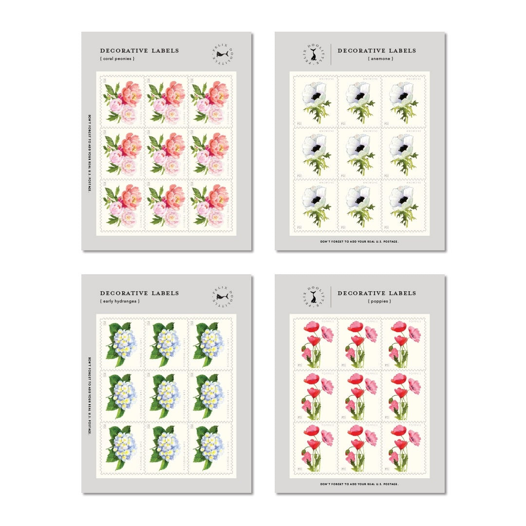 Forever Spring Stamp Sticker Sets