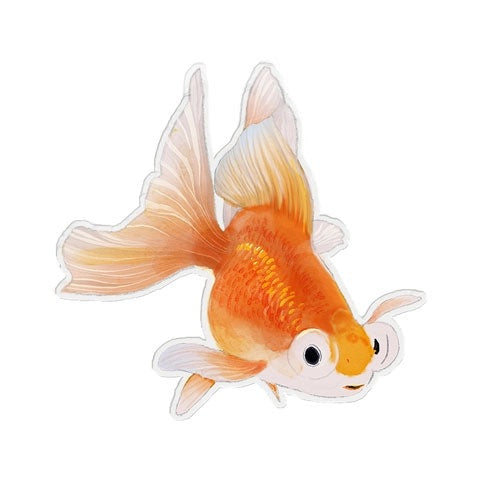 Googly Goldfish Sticker