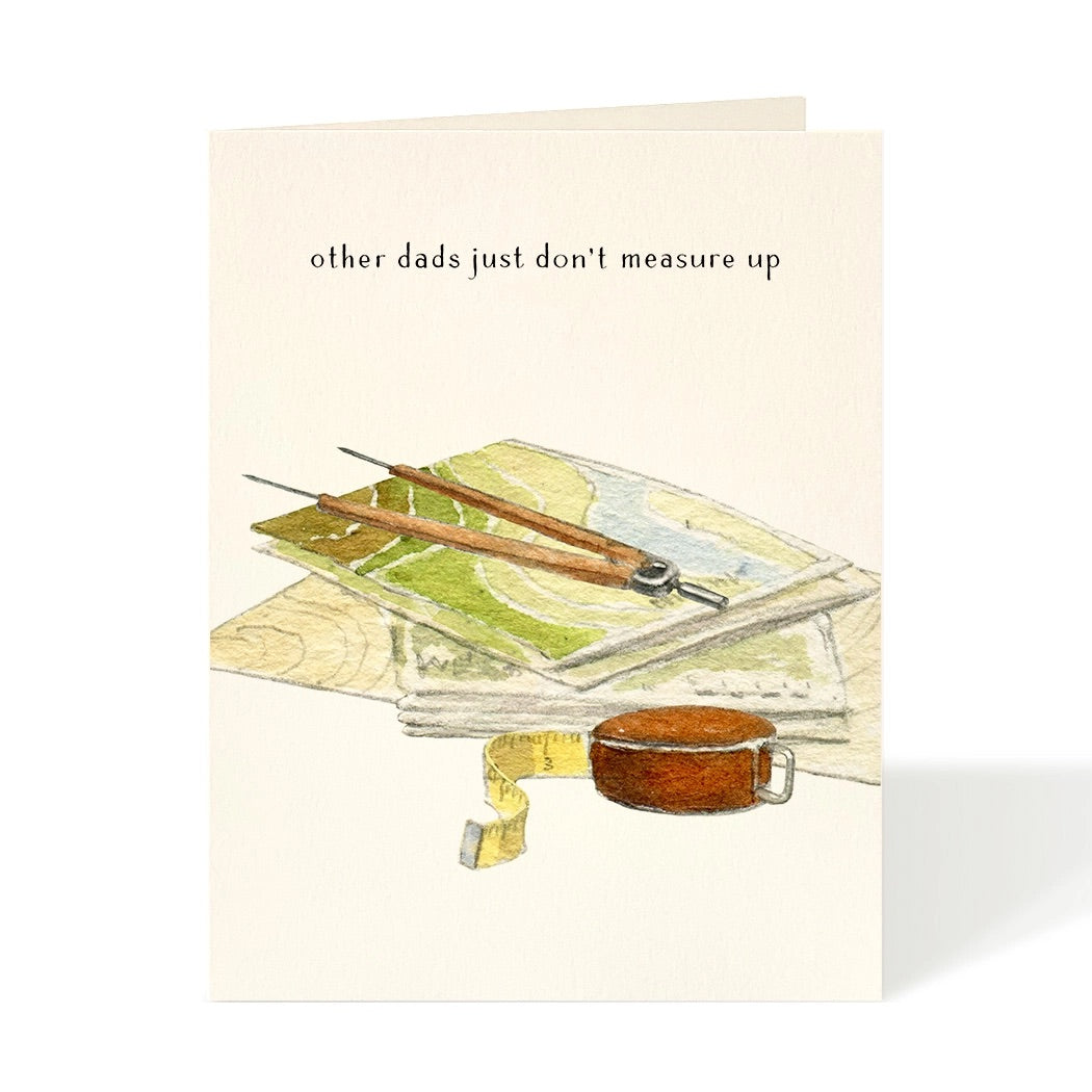 Measure Of A Man Father's Day Card