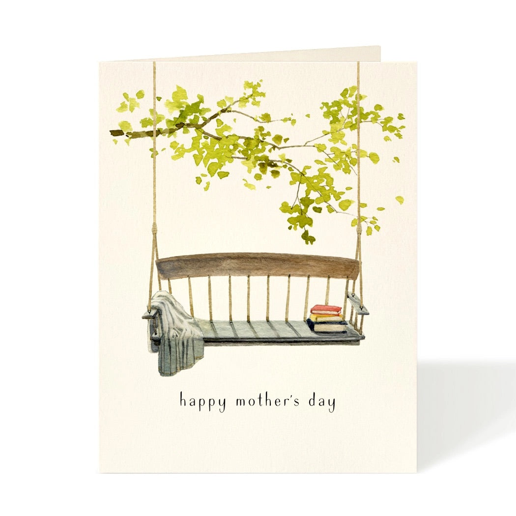 Swinging Bench Mother's Day Card