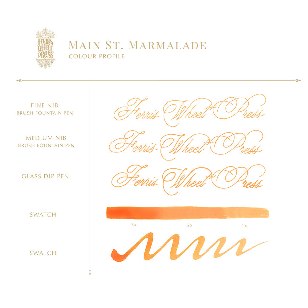 Main St. Marmalade Ink - 38ml