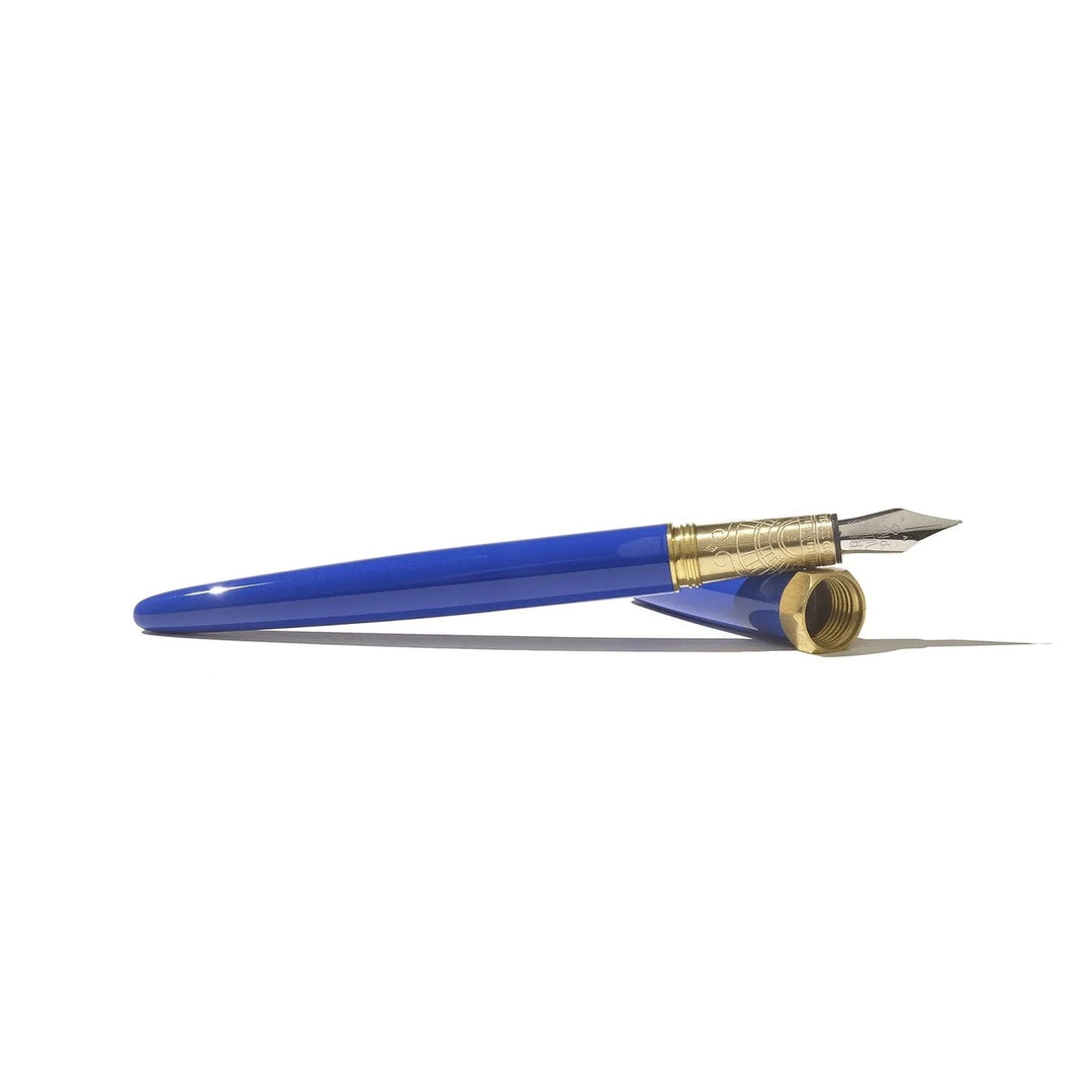 Cerulean Midnight Brush Fountain Pen