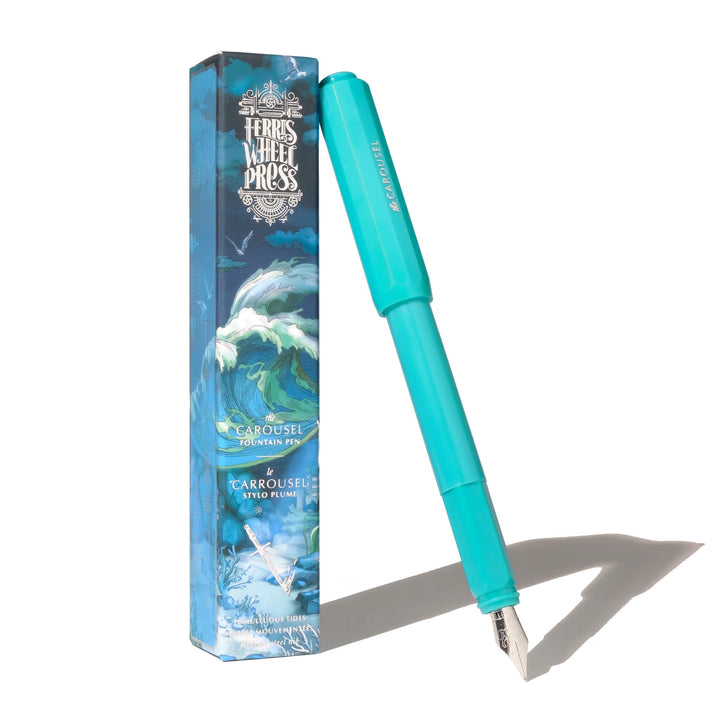 The Carousel Fountain Pen - Tumultuous Tides