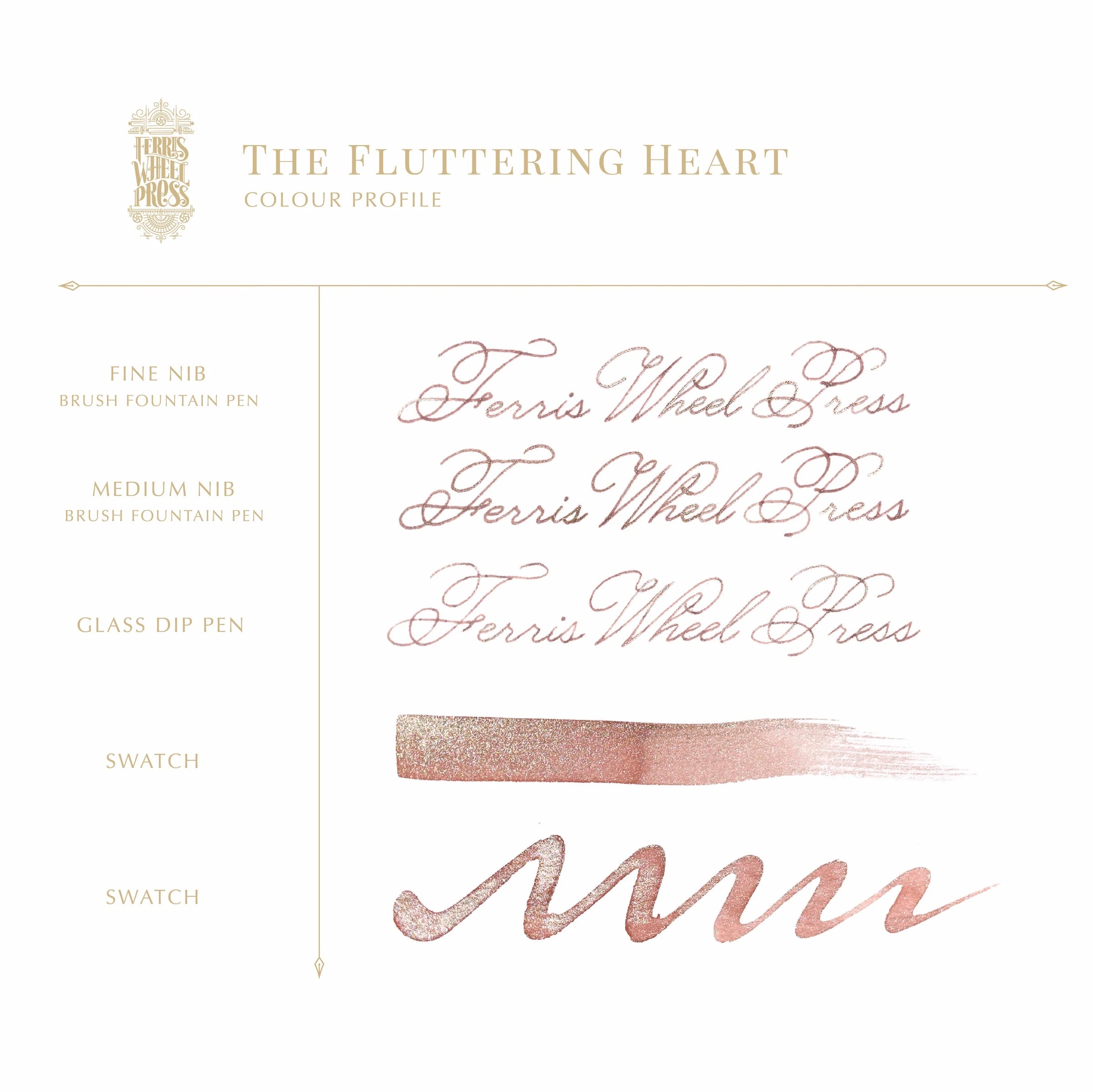 The Fluttering Heart Ink - 38ml - Limited Edition