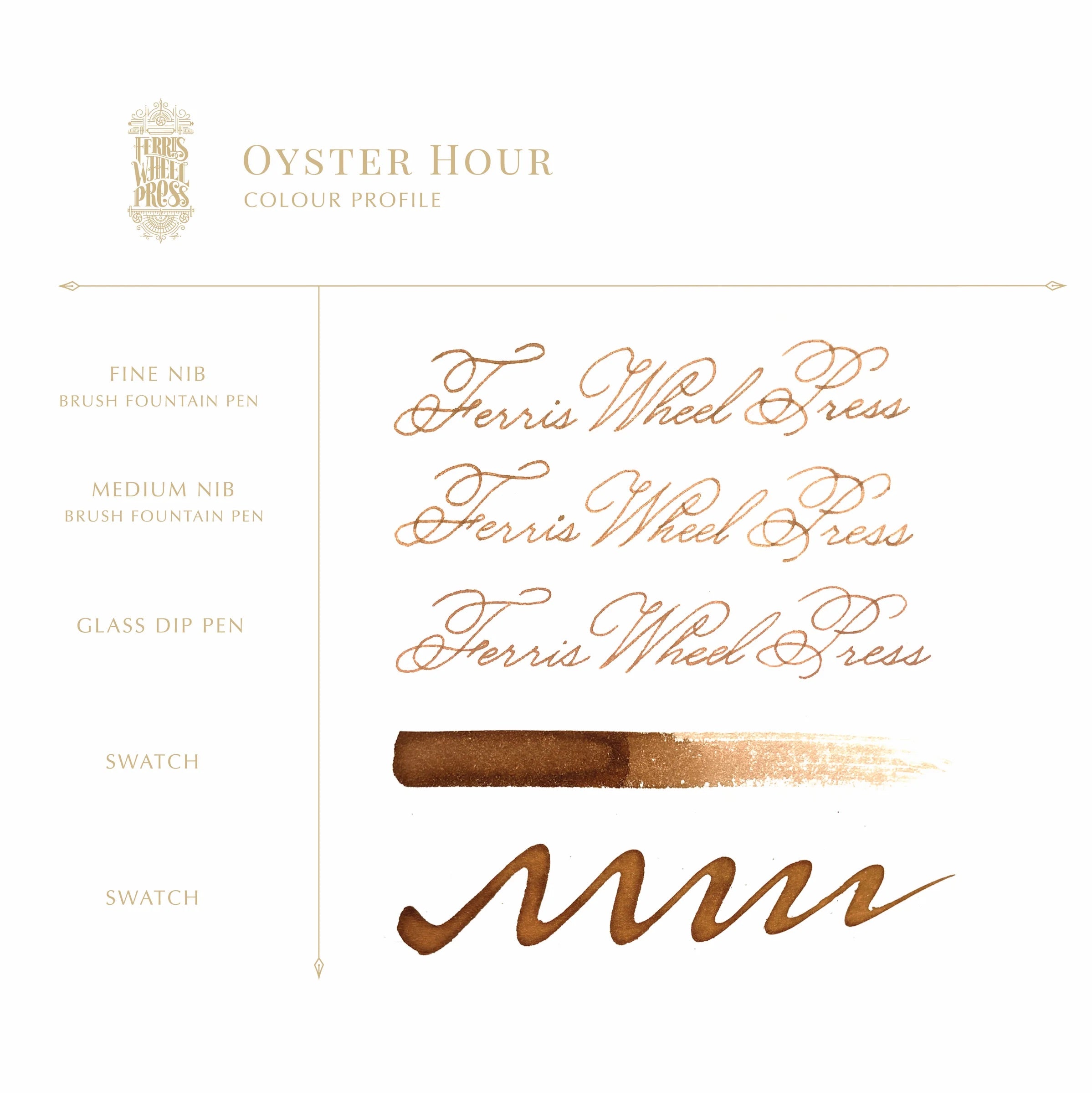 Ferris Wheel Press - Oyster Hour Ink - 38ml