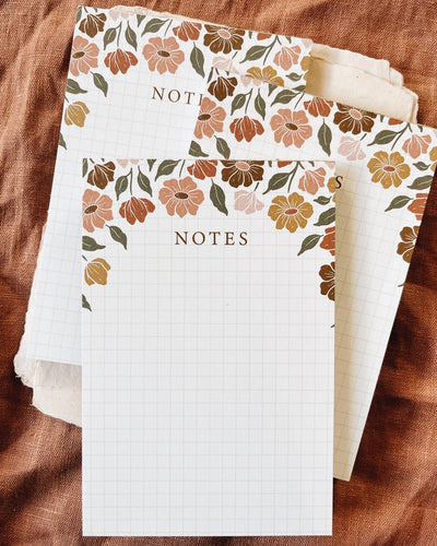 Signature Floral Notepad