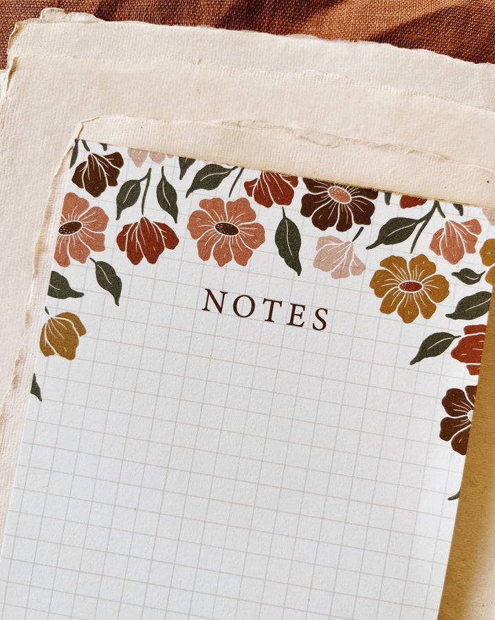 Signature Floral Notepad