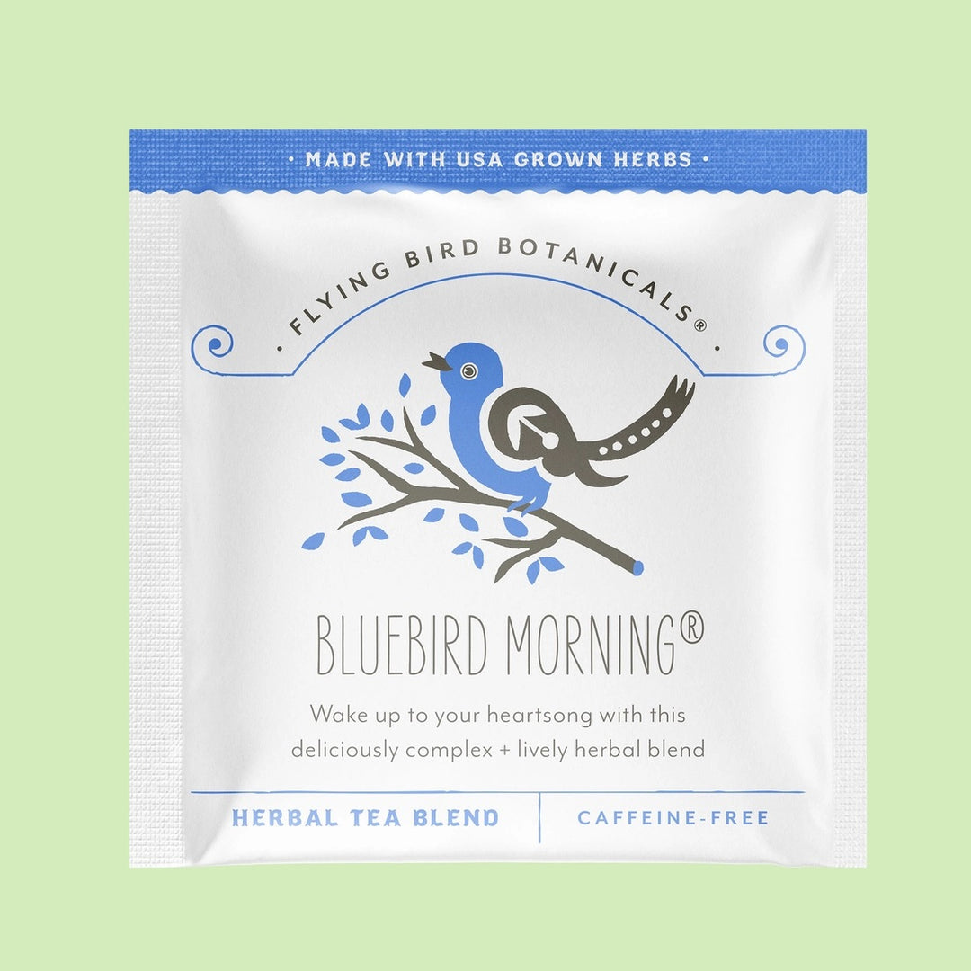 Bluebird Morning Herbal Tea Bag