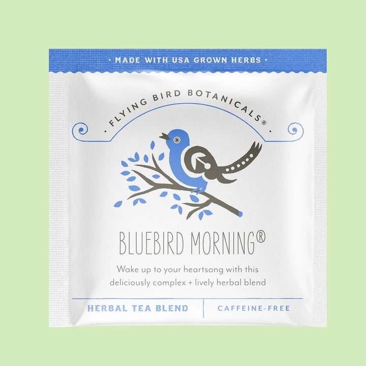 Bluebird Morning Herbal Tea Bag