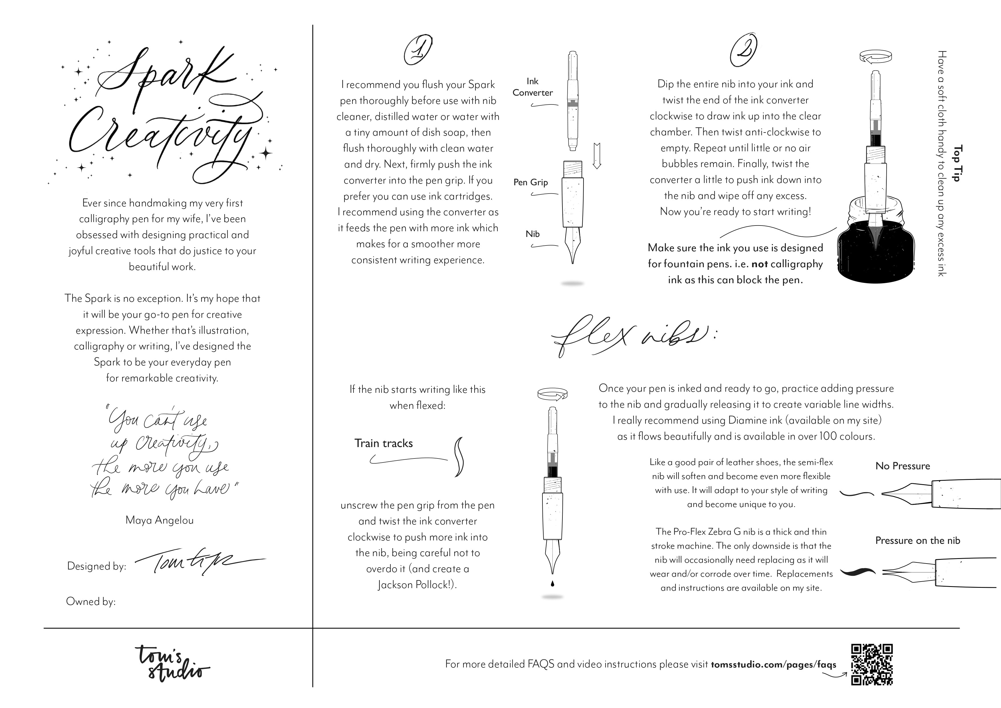 Tom's Studio Studio Fountain Pen