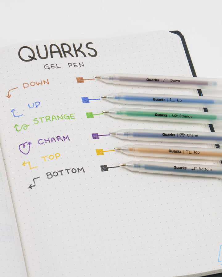 Quarks Gel Pens - Glitter 6 Pack