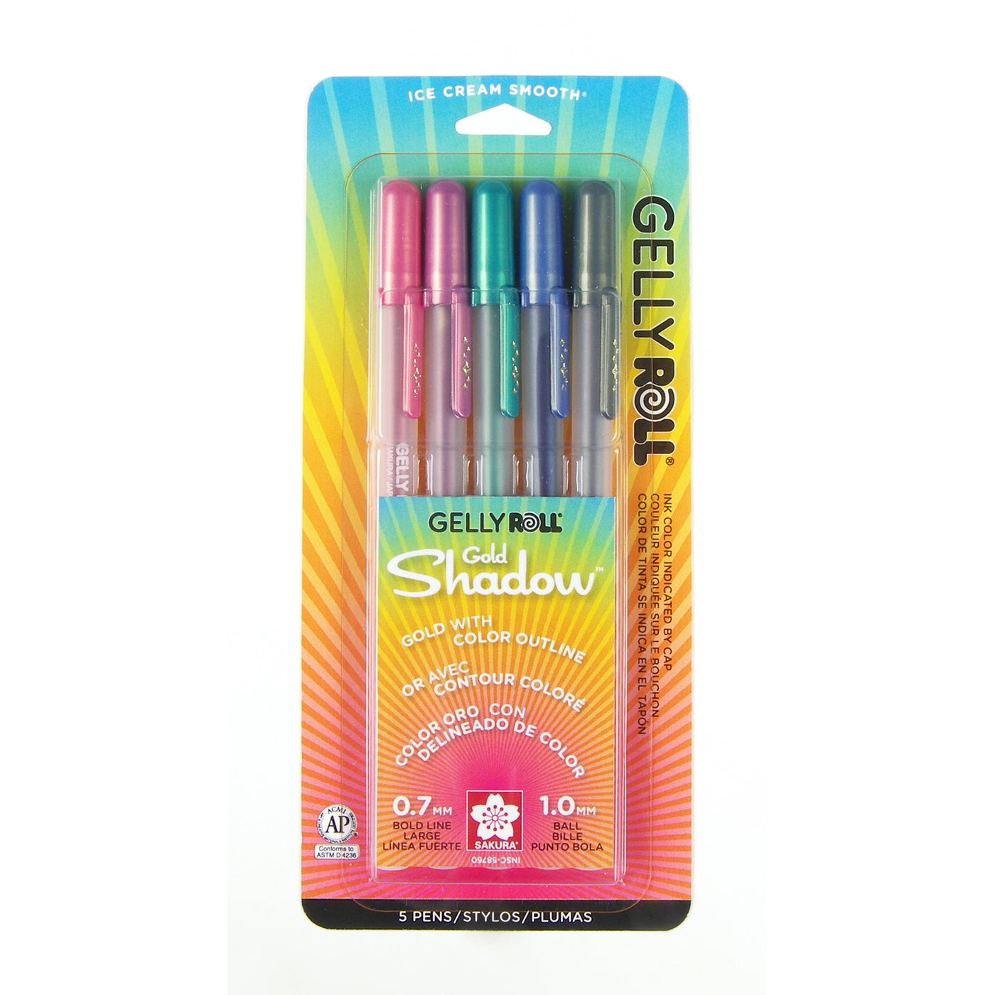 Gelly Roll Gold Shadow - 5 Pack