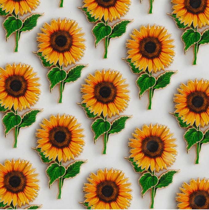 Sunflower Pin