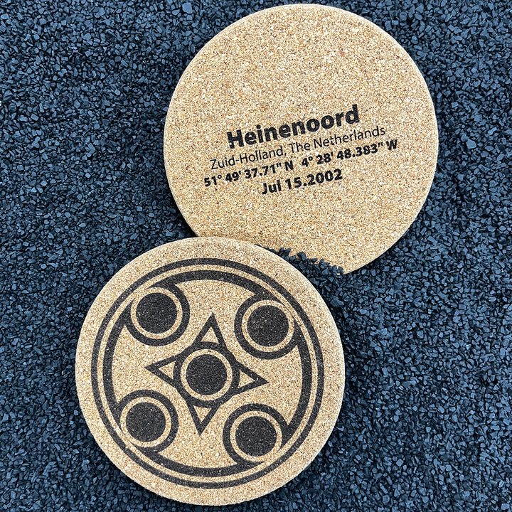 Landing Zone - Alien Crop Circle Coasters