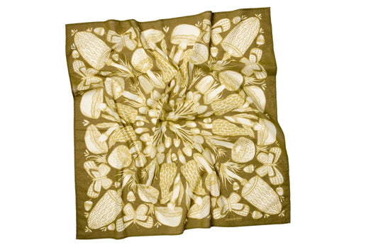 Mushrooms Bandana - No. 090 Large