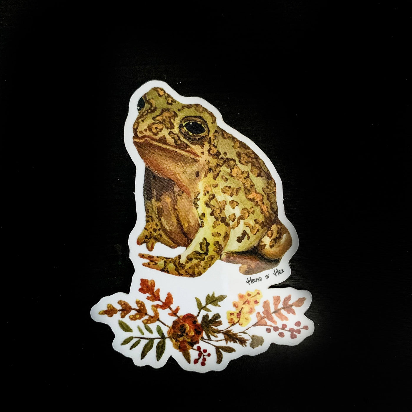 Ophelia Toad Sticker