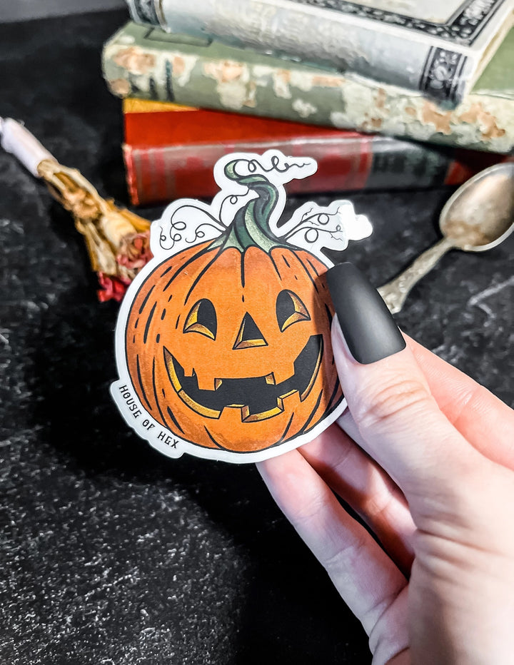 Happy Pumpkin Sticker