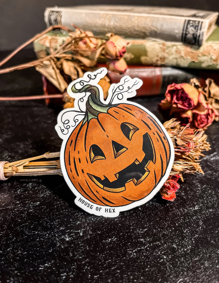 Happy Pumpkin Sticker