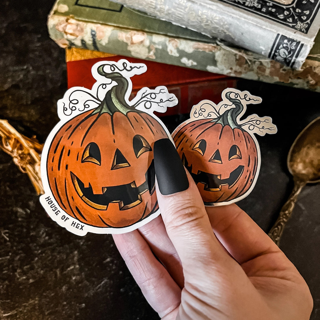 Happy Pumpkin Sticker