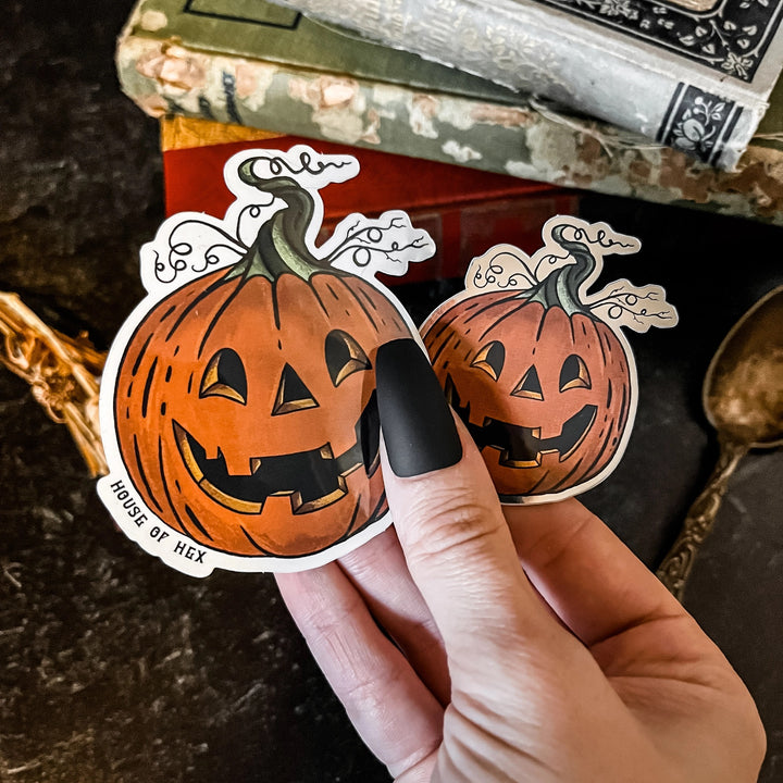 Happy Pumpkin Sticker