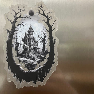 Spooky Forest Manor Sticker