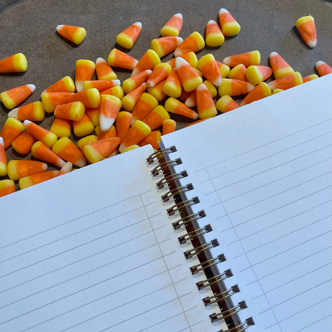 Hand-Painted Candy Corn Journal - Of Aspen Exclusive