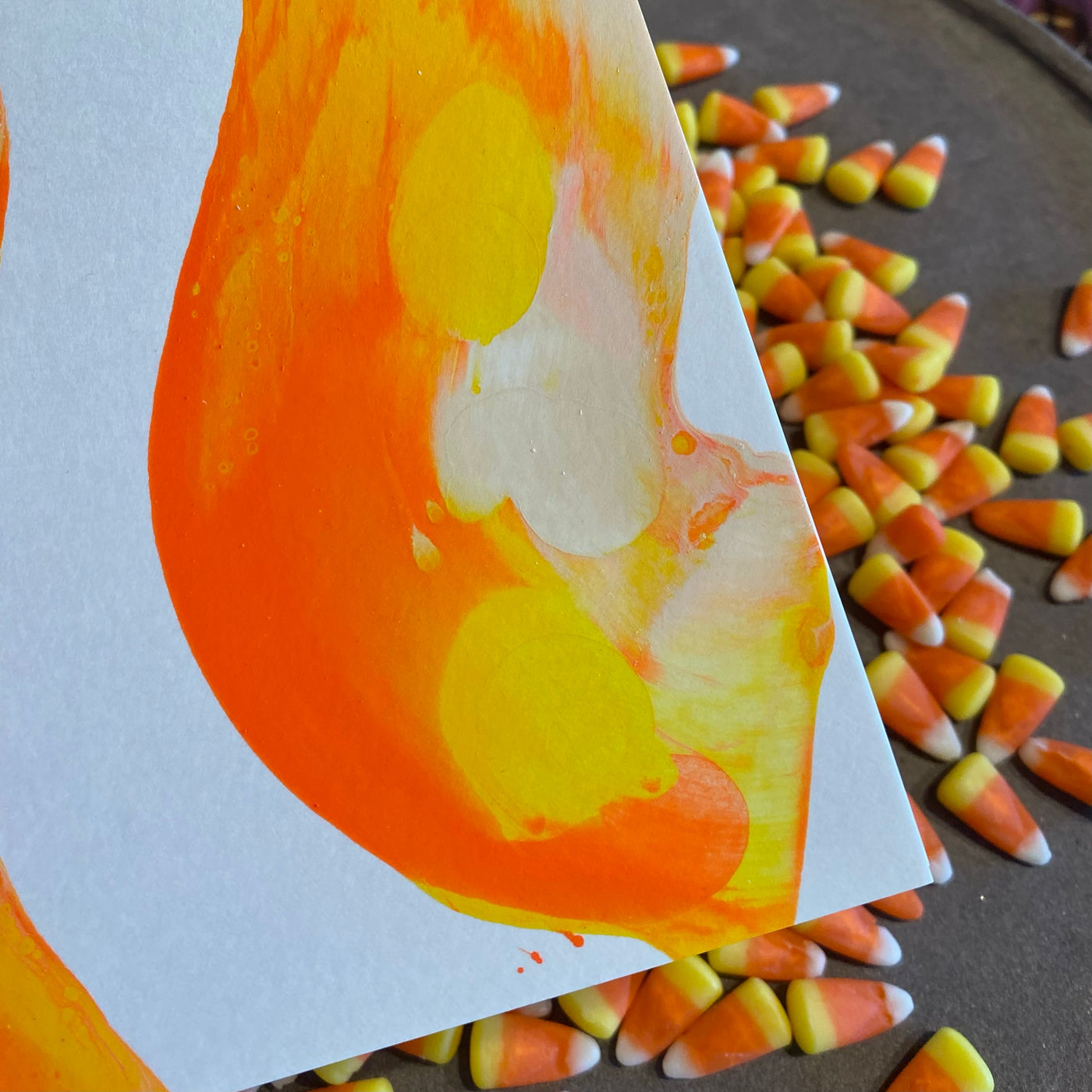 Hand-Painted Candy Corn Journal - Of Aspen Exclusive