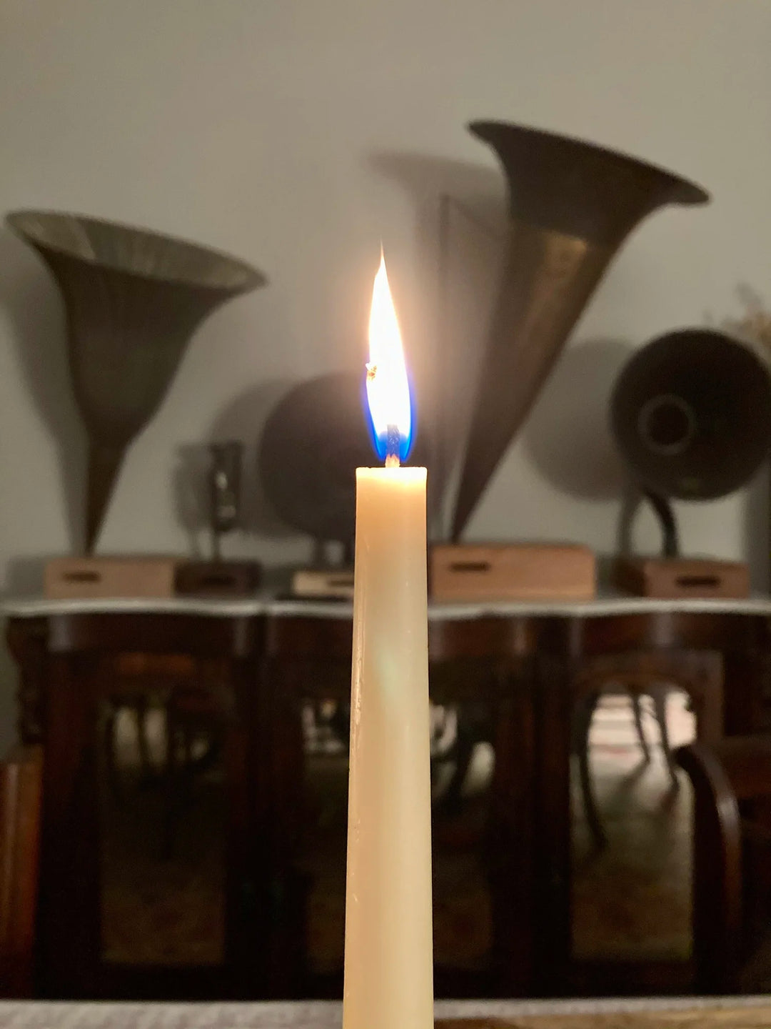 10" Taper Beeswax Candles - Natural