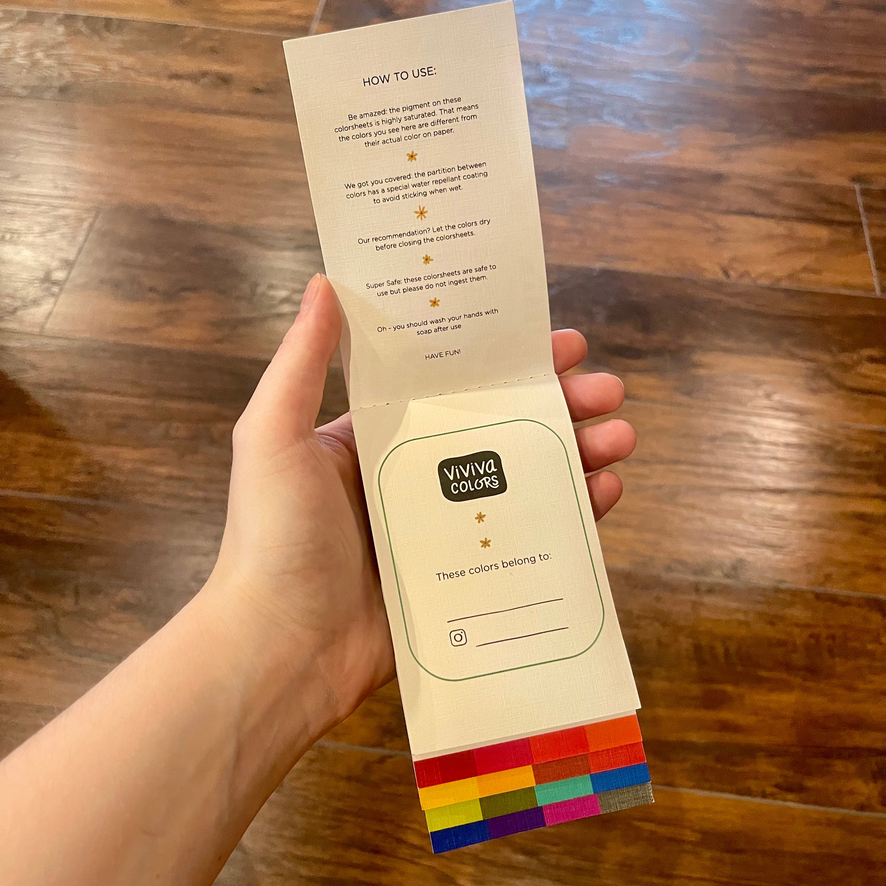 Of Aspen x Viviva Watercolor Sheets - Special Edition