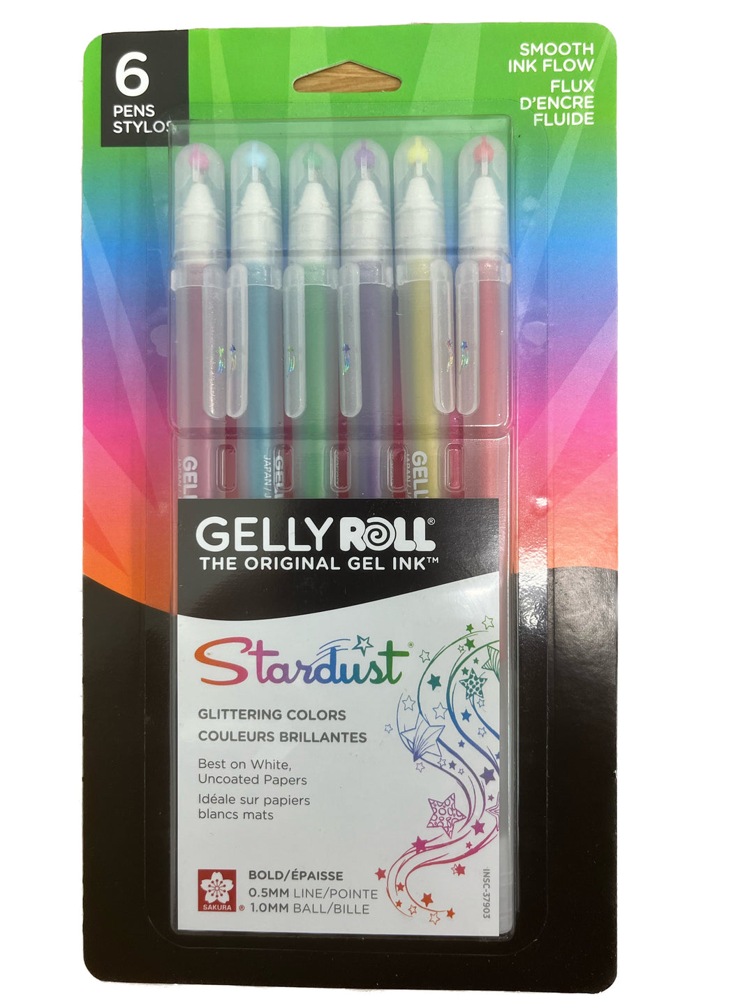 Gelly Roll Spring Set - Stardust 6 Pack